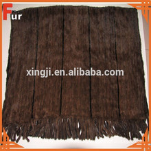 100% Genuine Mink Fur Blanket